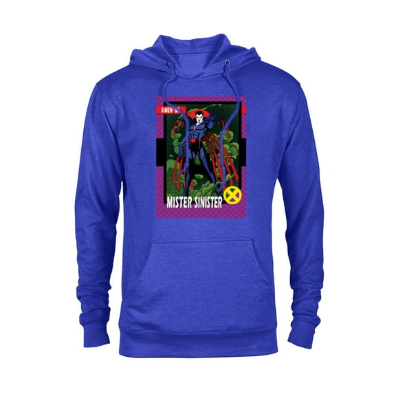 Marvel Studios X-Men ’97 Mister Sinister Retro Trading Card- Pullover Hoodie for Adults - Customized-Royal