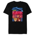 thumbnail image 1 of Marvel Studios X-Men ’97 Previously on X-Men Blackbird Zoom- Short Sleeve Blended T-Shirt for Adults - Customized-Black, 1 of 5
