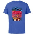 thumbnail image 1 of Marvel Studios X-Men ’97 Previously on X-Men Blackbird Zoom- Short Sleeve Cotton T-Shirt for Adults - Customized-Royal Heather, 1 of 5