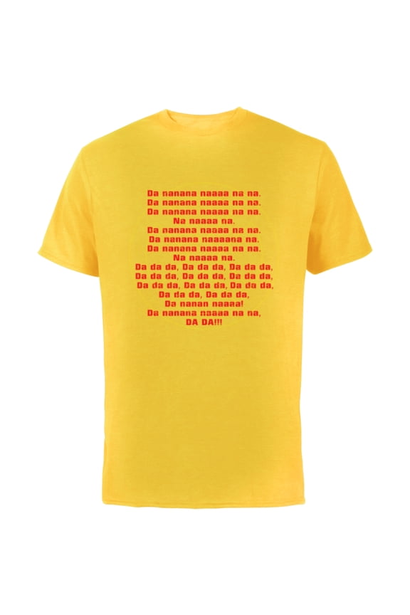 Studios X-Men ’97 Retro Animated Series Theme Song- Short Sleeve Cotton T-Shirt for Adults - Customized-Yellow