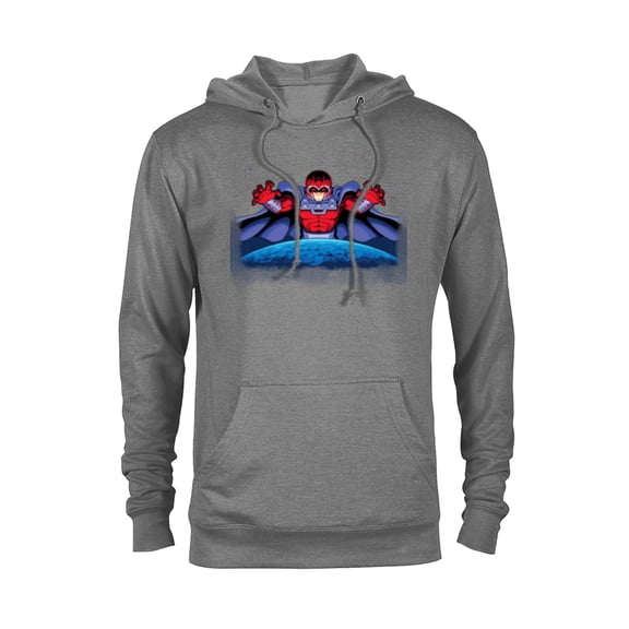 Marvel Studios X-Men ’97 Rise of Jubilee Arcade Game Magneto- Pullover Hoodie for Adults - Customized-Athletic Heather