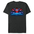 thumbnail image 1 of Marvel Studios X-Men ’97 Rise of Jubilee Arcade Game Magneto- Short Sleeve Blended T-Shirt for Adults - Customized-Dark Heather, 1 of 5