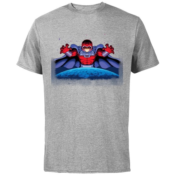 Marvel Studios X-Men ’97 Rise of Jubilee Arcade Game Magneto- Short Sleeve Cotton T-Shirt for Adults - Customized-Athletic Heather