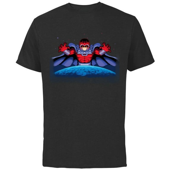 Marvel Studios X-Men ’97 Rise of Jubilee Arcade Game Magneto- Short Sleeve Cotton T-Shirt for Adults - Customized-Black