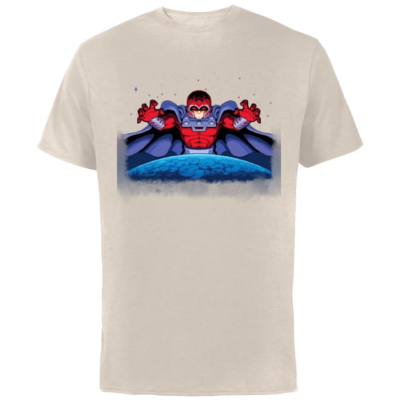 Marvel Studios X-Men ’97 Rise of Jubilee Arcade Game Magneto- Short Sleeve Cotton T-Shirt for Adults - Customized-Natural