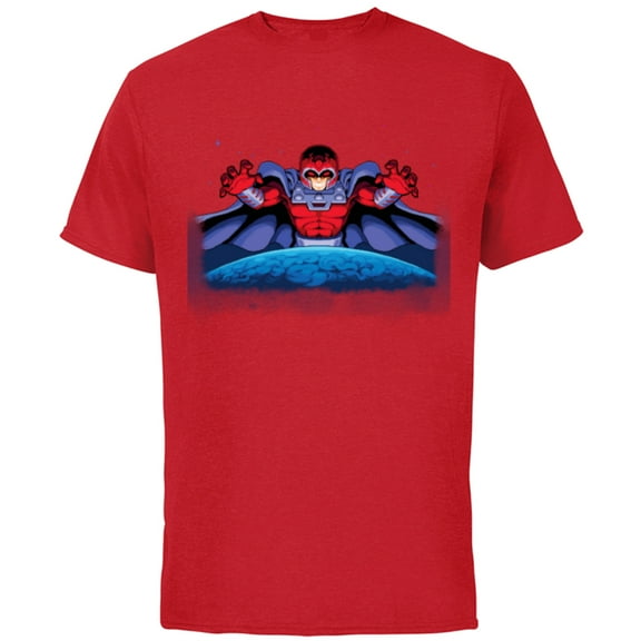 Marvel Studios X-Men ’97 Rise of Jubilee Arcade Game Magneto- Short Sleeve Cotton T-Shirt for Adults - Customized-Red