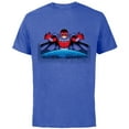 thumbnail image 1 of Marvel Studios X-Men ’97 Rise of Jubilee Arcade Game Magneto- Short Sleeve Cotton T-Shirt for Adults - Customized-Royal Heather, 1 of 5