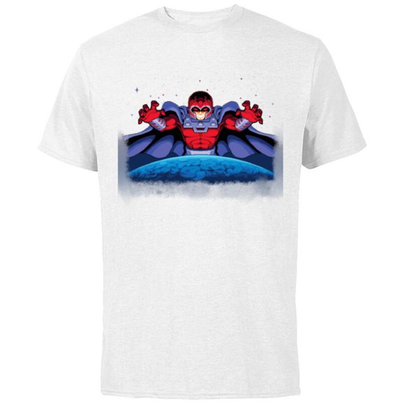 Marvel Studios X-Men ’97 Rise of Jubilee Arcade Game Magneto- Short Sleeve Cotton T-Shirt for Adults - Customized-White