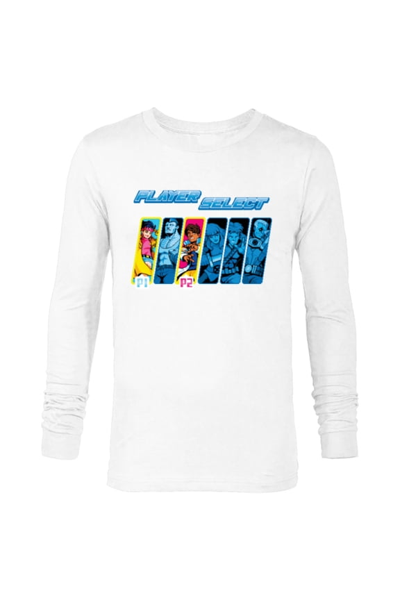 Studios X-Men ’97 Rise of Jubilee Player Select P1 P2- Long Sleeve T-Shirt for Men - Customized-White