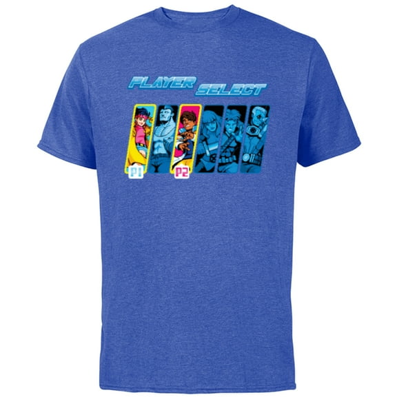 Marvel Studios X-Men ’97 Rise of Jubilee Player Select P1 P2- Short Sleeve Cotton T-Shirt for Adults - Customized-Royal Heather