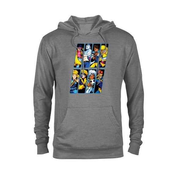 Marvel Studios X-Men ’97 Rise of Jubilee Retro Arcade Game- Pullover Hoodie for Adults - Customized-Athletic Heather