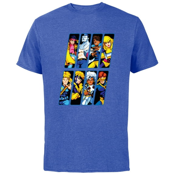 Marvel Studios X-Men ’97 Rise of Jubilee Retro Arcade Game- Short Sleeve Cotton T-Shirt for Adults - Customized-Royal Heather