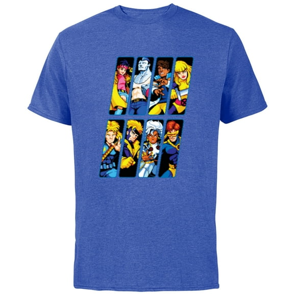 Marvel Studios X-Men ’97 Rise of Jubilee Retro Arcade Game- Short Sleeve Cotton T-Shirt for Adults - Customized-Royal Heather