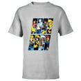 thumbnail image 1 of Marvel Studios X-Men ’97 Rise of Jubilee Retro Arcade Game- Short Sleeve T-Shirt for Kids - Customized-Athletic Heather, 1 of 5