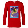 thumbnail image 1 of Marvel Studios X-Men ’97 Rogue Retro Trading Card- Long Sleeve T-Shirt for Men - Customized-New Red, 1 of 5