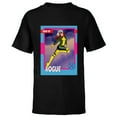 thumbnail image 1 of Marvel Studios X-Men ’97 Rogue Retro Trading Card- Short Sleeve T-Shirt for Kids - Customized-Black, 1 of 5