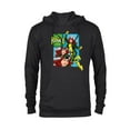 thumbnail image 1 of Marvel Studios X-Men ’97 Rogue Wink Logo & Action Panels- Pullover Hoodie for Adults - Customized-Black, 1 of 5