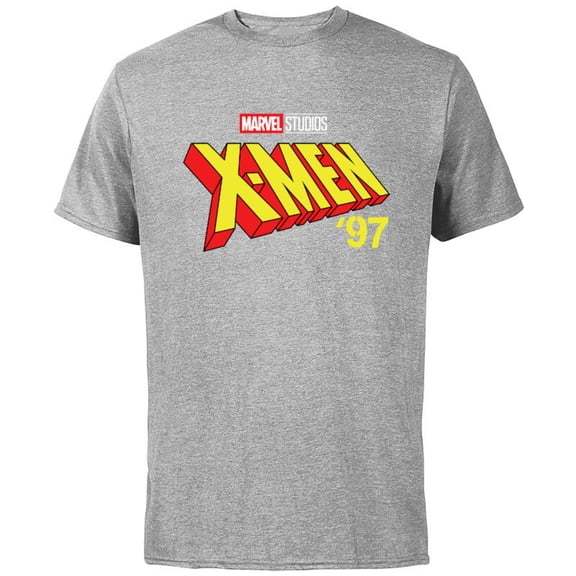 Marvel Studios X-Men ‘97 - Short Sleeve Cotton T-Shirt for Adults - Customized-Athletic Heather