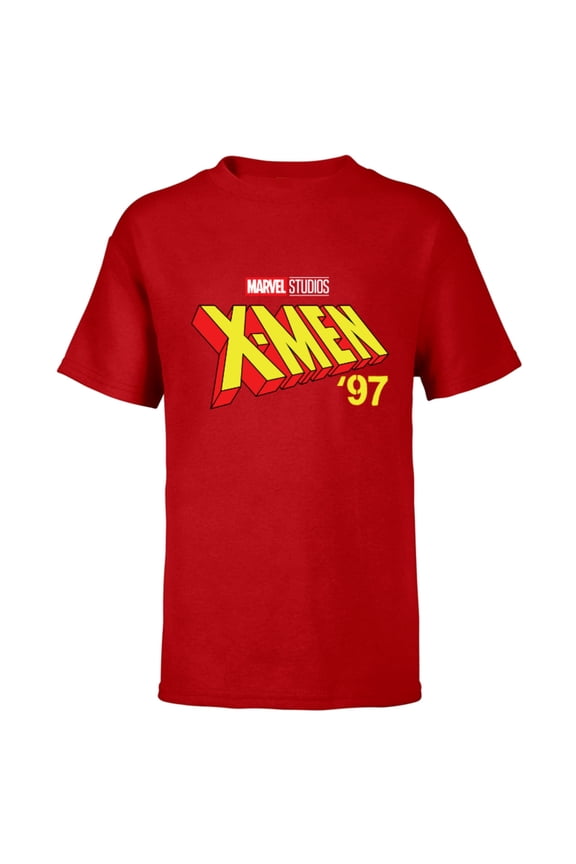 Studios X-Men ‘97 - Short Sleeve T-Shirt for Kids - Customized-Red