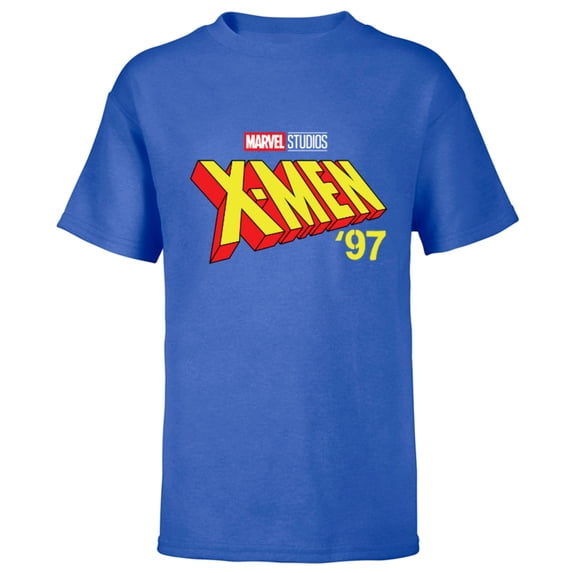 Marvel Studios X-Men ‘97 - Short Sleeve T-Shirt for Kids - Customized-Royal