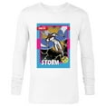 thumbnail image 1 of Marvel Studios X-Men ’97 Storm Retro Trading Card- Long Sleeve T-Shirt for Men - Customized-White, 1 of 5