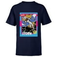 thumbnail image 1 of Marvel Studios X-Men ’97 Storm Retro Trading Card- Short Sleeve T-Shirt for Kids - Customized-Navy, 1 of 5
