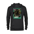 thumbnail image 1 of Marvel Studios X-Men ’97 Sunspot Retro Trading Card- Pullover Hoodie for Adults - Customized-Black, 1 of 5