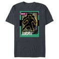 thumbnail image 1 of Marvel Studios X-Men ’97 Sunspot Retro Trading Card- Short Sleeve Blended T-Shirt for Adults - Customized-Navy Heather, 1 of 5