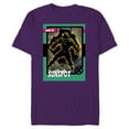 thumbnail image 1 of Marvel Studios X-Men ’97 Sunspot Retro Trading Card- Short Sleeve Blended T-Shirt for Adults - Customized-Purple, 1 of 5