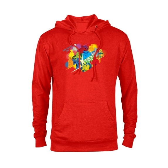 Marvel Studios X-Men ’97 Team Previously on X-Men Bold Color - Pullover Hoodie for Adults - Customized-Red