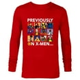 thumbnail image 1 of Marvel Studios X-Men ’97 Team Previously on X-Men - Long Sleeve T-Shirt for Men - Customized-New Red, 1 of 5