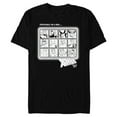 thumbnail image 1 of Marvel Studios X-Men ’97 Team Previously on X-Men Monochrome - Short Sleeve Blended T-Shirt for Adults - Customized-Black, 1 of 5