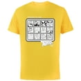 thumbnail image 1 of Marvel Studios X-Men ’97 Team Previously on X-Men Monochrome - Short Sleeve Cotton T-Shirt for Adults - Customized-Yellow, 1 of 5