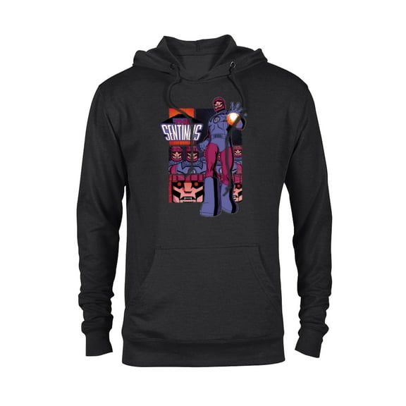 Marvel Studios X-Men ’97 The Sentinels Robot Super Villain- Pullover Hoodie for Adults - Customized-Black