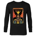thumbnail image 1 of Marvel Studios X-Men ’97 Wolverine Claws Snikt Retro Vintage - Long Sleeve T-Shirt for Men - Customized-Black, 1 of 5