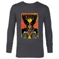 thumbnail image 1 of Marvel Studios X-Men ’97 Wolverine Claws Snikt Retro Vintage - Long Sleeve T-Shirt for Men - Customized-Charcoal Heather, 1 of 5