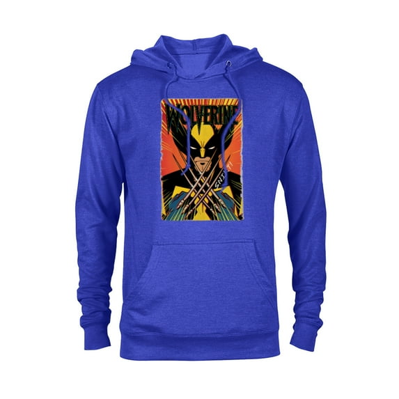 Marvel Studios X-Men ’97 Wolverine Claws Snikt Retro Vintage - Pullover Hoodie for Adults - Customized-Royal