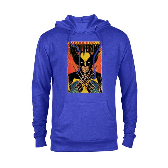 Marvel Studios X-Men ’97 Wolverine Claws Snikt Retro Vintage - Pullover Hoodie for Adults - Customized-Royal