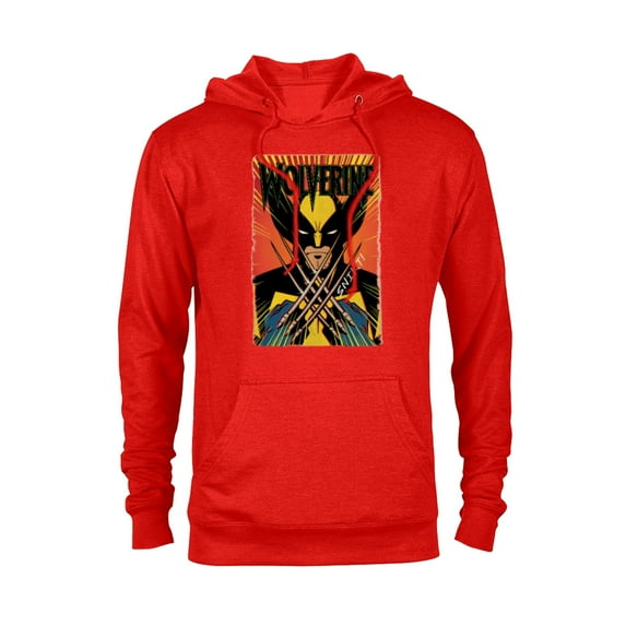 Marvel Studios X-Men ’97 Wolverine Claws Snikt Retro Vintage - Pullover Hoodie for Adults - Customized-Red