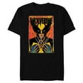 thumbnail image 1 of Marvel Studios X-Men ’97 Wolverine Claws Snikt Retro Vintage - Short Sleeve Blended T-Shirt for Adults - Customized-Black, 1 of 5