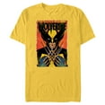 thumbnail image 1 of Marvel Studios X-Men ’97 Wolverine Claws Snikt Retro Vintage - Short Sleeve Blended T-Shirt for Adults - Customized-Yellow, 1 of 5