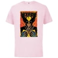 thumbnail image 1 of Marvel Studios X-Men ’97 Wolverine Claws Snikt Retro Vintage - Short Sleeve Cotton T-Shirt for Adults - Customized-Soft Pink, 1 of 5