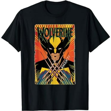 Marvel Studios X-Men 97 Wolverine Claws Snikt Retro Vintage T-Shirt