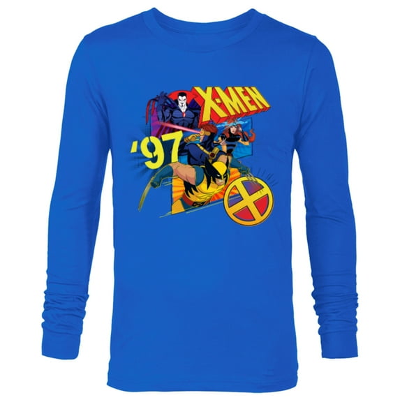 Marvel Studios X-Men ’97 Wolverine Cyclops Jean Mr. Sinister- Long Sleeve T-Shirt for Men - Customized-Navy