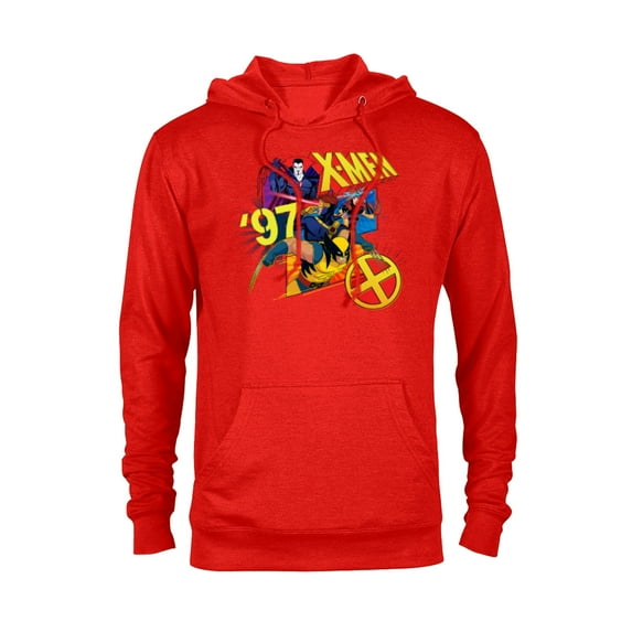 Marvel Studios X-Men ’97 Wolverine Cyclops Jean Mr. Sinister- Pullover Hoodie for Adults - Customized-Red