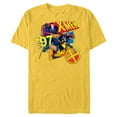 thumbnail image 1 of Marvel Studios X-Men ’97 Wolverine Cyclops Jean Mr. Sinister- Short Sleeve Blended T-Shirt for Adults - Customized-Yellow, 1 of 5