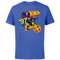 thumbnail image 1 of Marvel Studios X-Men ’97 Wolverine Cyclops Jean Mr. Sinister- Short Sleeve Cotton T-Shirt for Adults - Customized-Royal Heather, 1 of 5