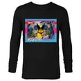 thumbnail image 1 of Marvel Studios X-Men ’97 Wolverine Retro Trading Card- Long Sleeve T-Shirt for Men - Customized-Black, 1 of 5