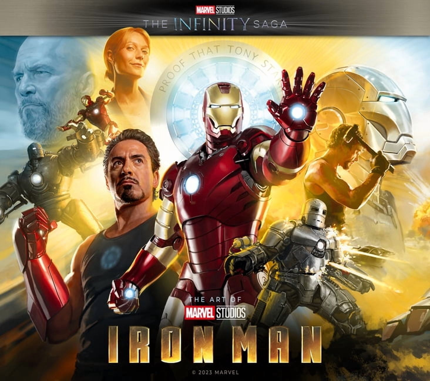 Marvel Studios' the Infinity Saga - Iron Man: The Art of the Movie, (Hardcover)