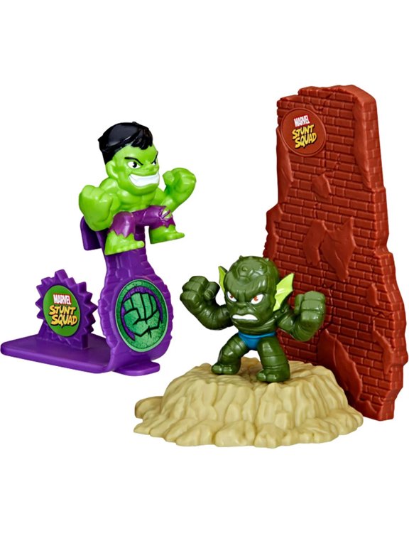 Marvel Stunt Squad Hulk vs. Abomination Playset